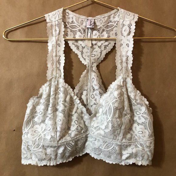 Free People Other - Free People | Galloon Lace Racerback Bralette